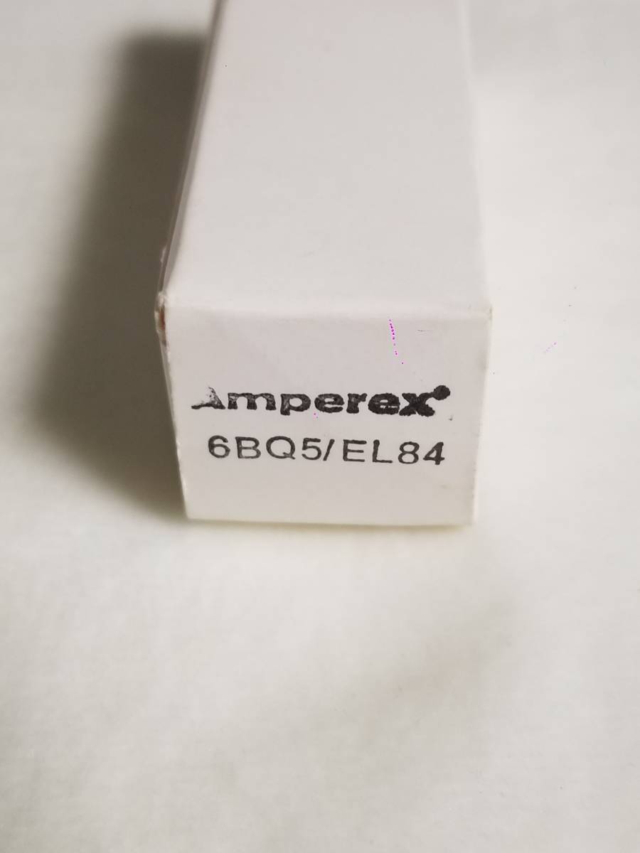真空管　Amperex 6BQ5/EL84_画像2