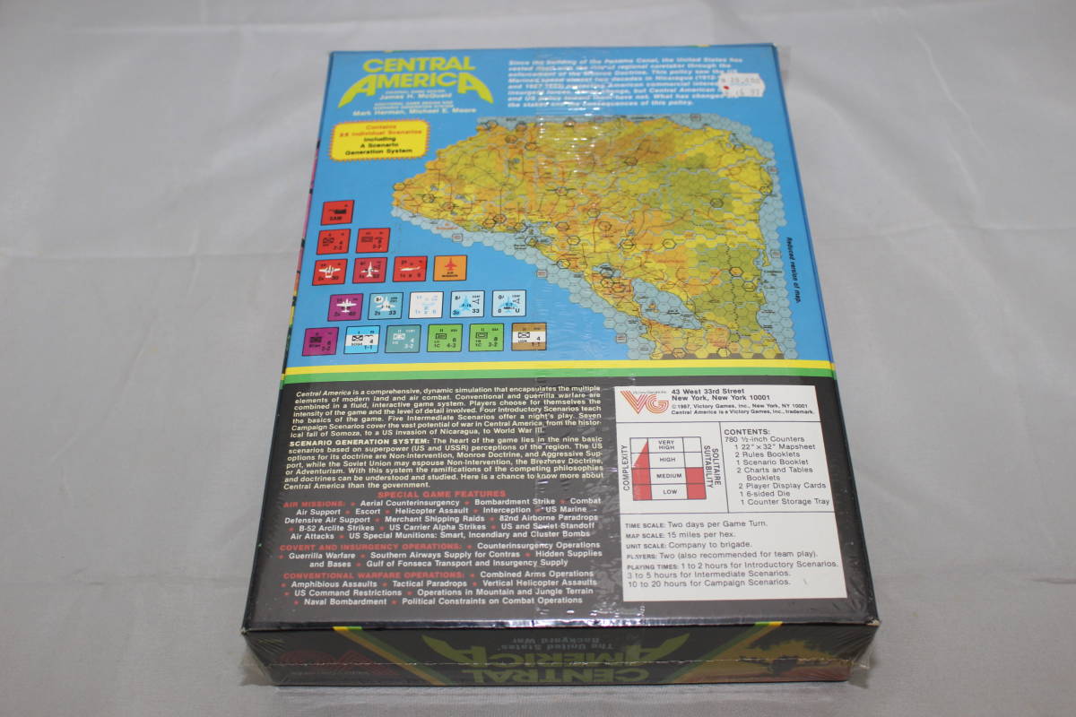 VG)CENTRAL AMERICA 中米紛争、未開封新品 VG)CENTRAL AMERICA 中米紛争、未開封新品