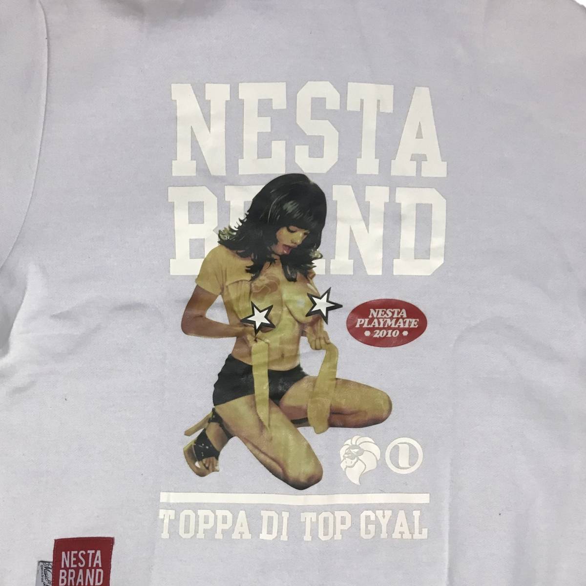 [並行輸入品] NESTA BRAND ネスタブランド TOPPA DI TOP GYAL ジップアップパーカー (ホワイト) L_画像5