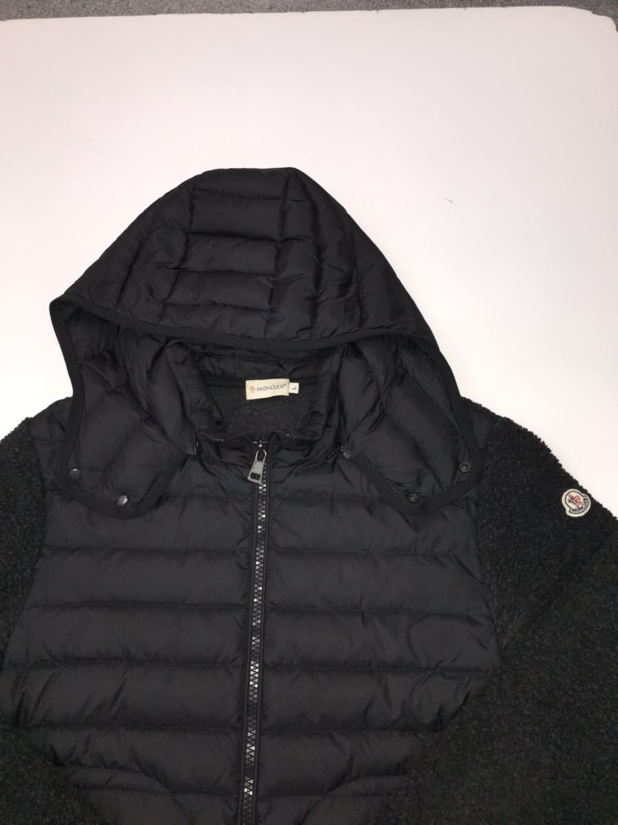 美品 モンクレール ニット ダウン サイズL | charcas.gob.mx