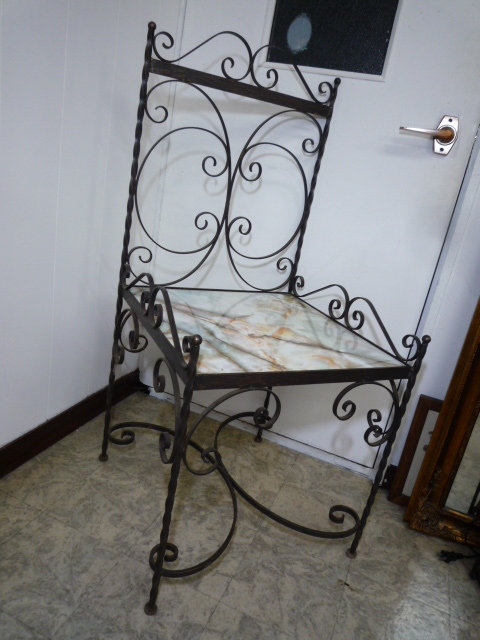  pick up limitation antique interior iron chair - display pcs iron made 