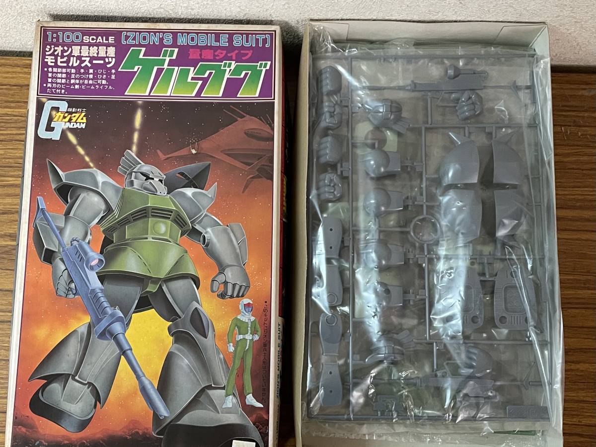  prompt decision unused goods * old Bandai Mark *1/100* Mobile Suit Gundam *ji on army last mass production mo Bill suit * gel gg* plastic model 