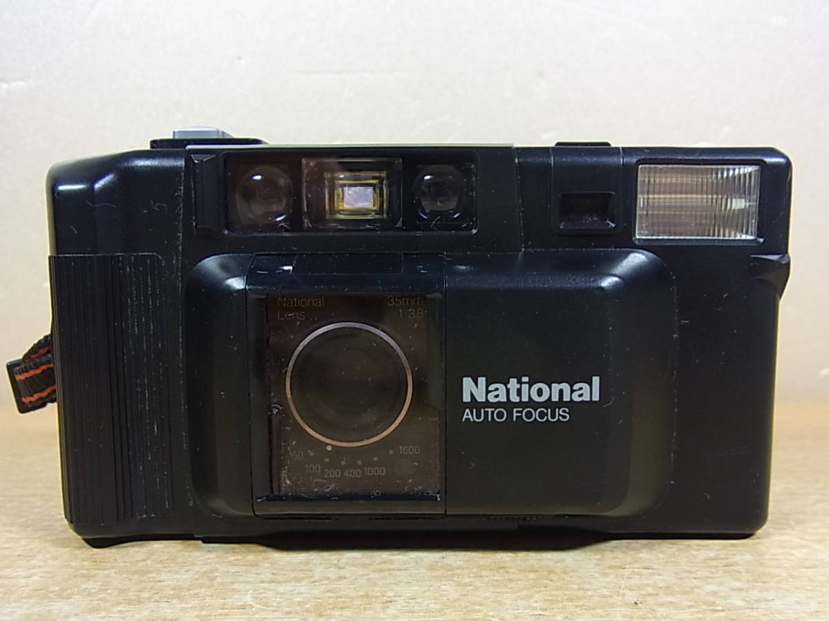 ◎H/699●ナショナル National☆コンパクトフィルムカメラ☆C-500AF☆動作不明☆ジャンク_画像2