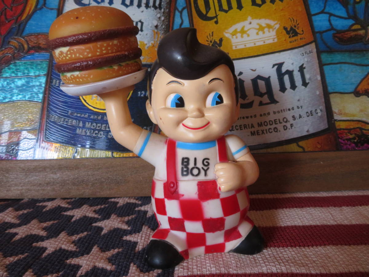 BIG BOY ビッグボーイ BOB’S ボブズ ビンテージ アドバタイジング レストラン アメリカ USA ディスプレイ（778）