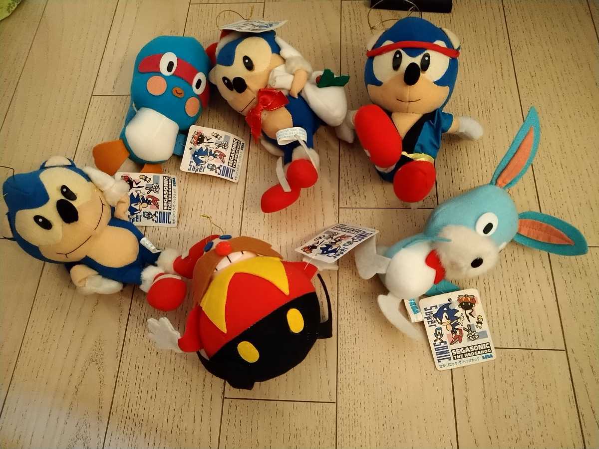 Yahoo!オークション - ソニック ザ ヘッジホッグ ぬいぐるみ セット
