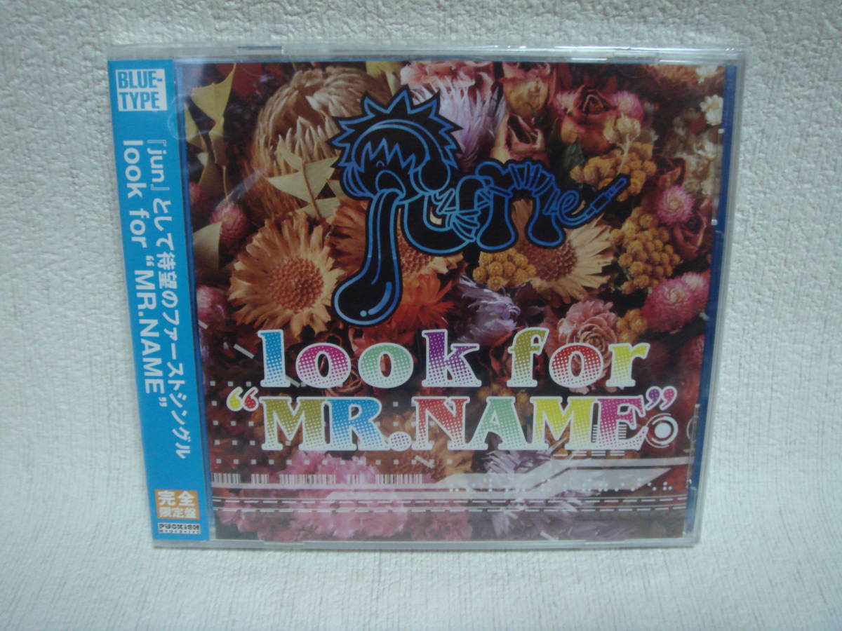 look for "MR.NAME"(BLUE-TYPE) ［CD+DVD］＜初回生産限定盤＞　未開封！_画像1