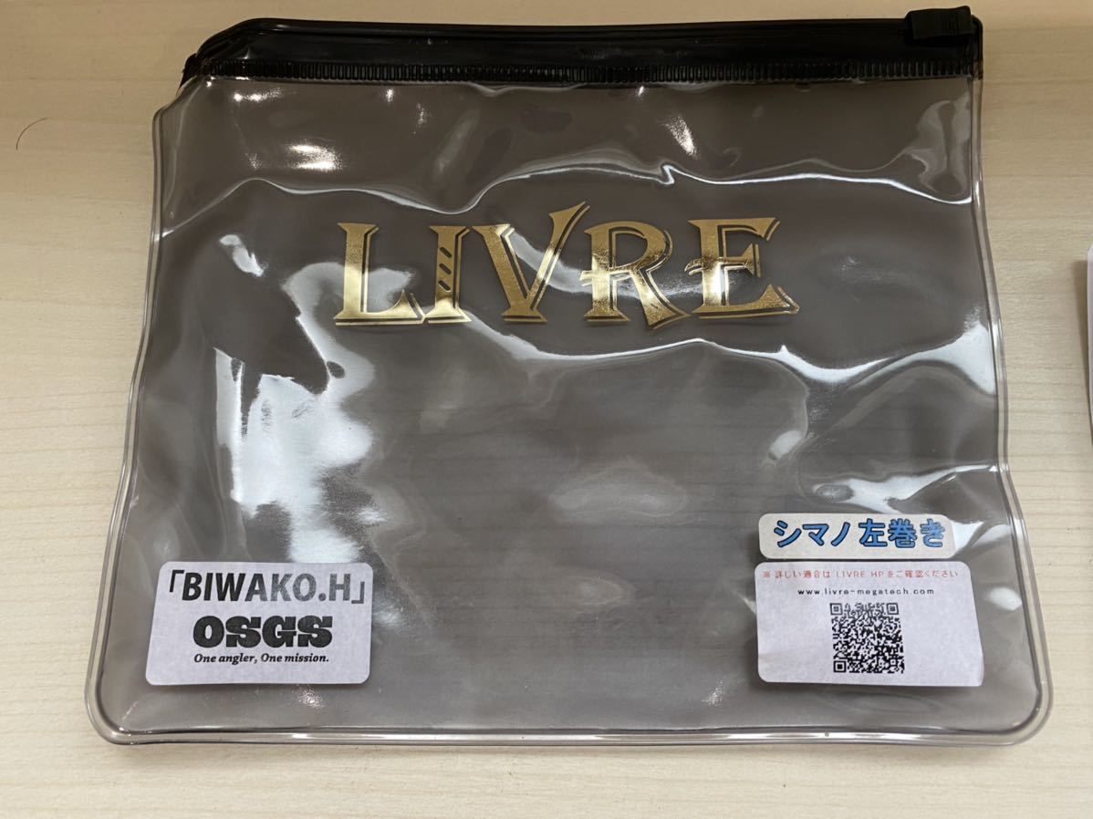 激レア リブレ 限定 リブレ LIVRE OSGS ビワコハンドル 琵琶湖 シマノ左 105mm 新品同様
