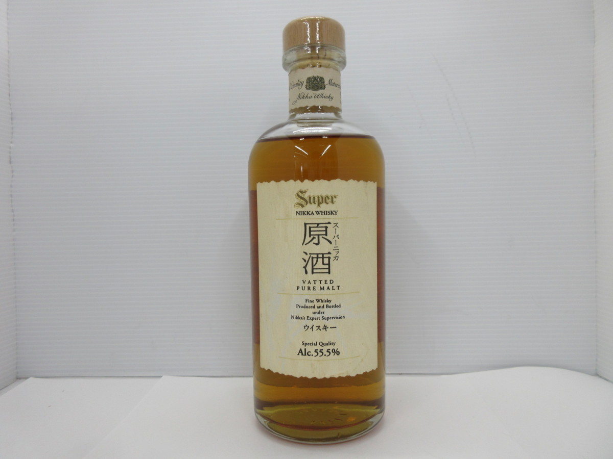 スーパーニッカ 原酒 SUPER NIKKA WHISKY VATTED PURE MALT 500ml 55.5