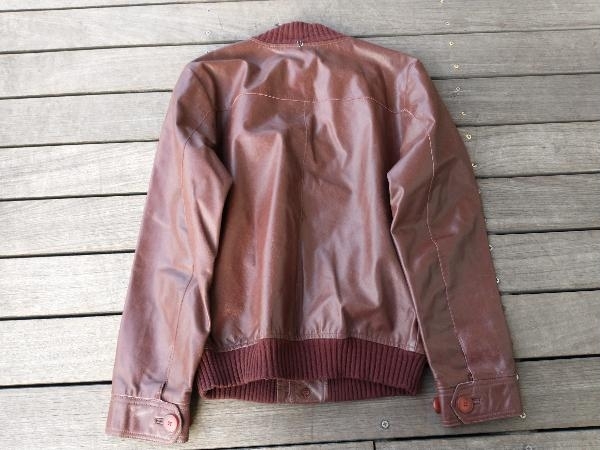 Yahoo!オークション - bali barret レザーブルゾン ジャケット バリバ...