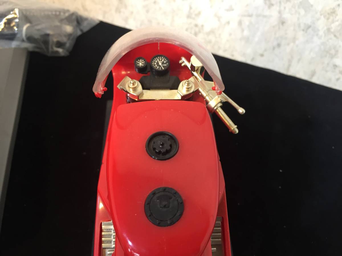 [ bike type telephone machine KAWASAKI ]3 pcs red green black Jupiter industry telephone machine toy interior collection operation verification settled * old hour house *
