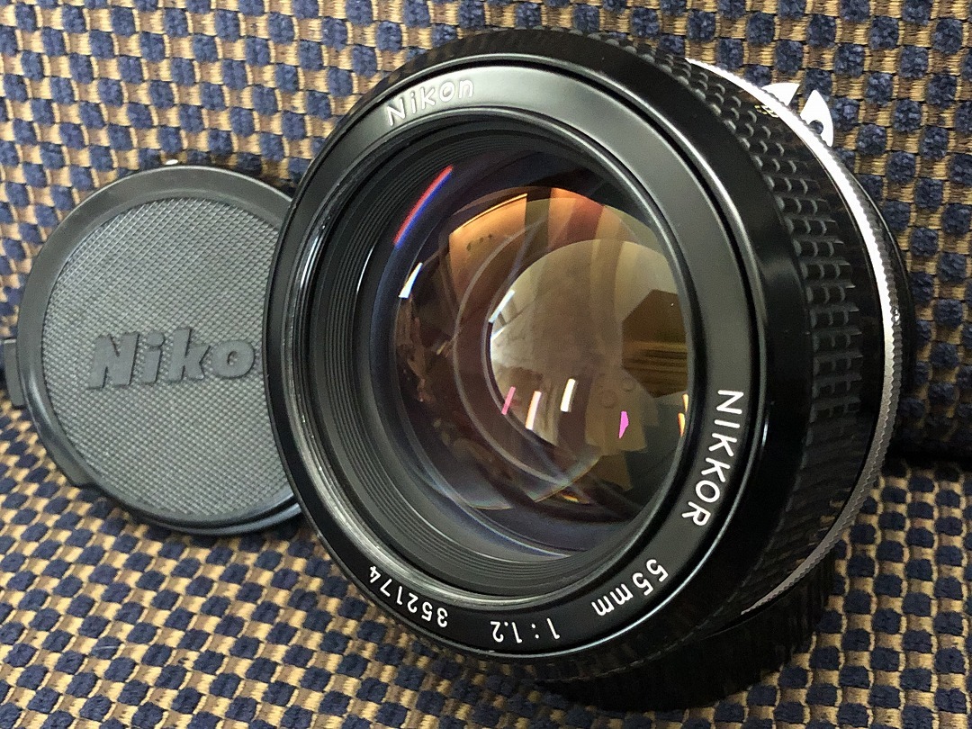 あたりに】 Nikon - 1273o Ai改 Nikon NEW Nikkor 55mm 1.2 ニコンの