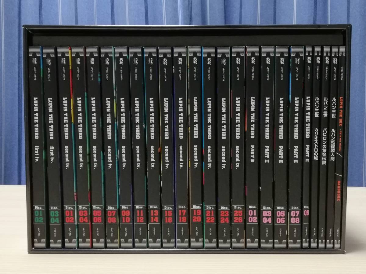 DVDBOX】 ルパン三世 40th Anniversary LUPIN THE BOX -TV&the Movie