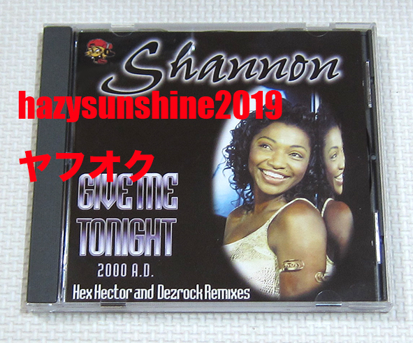 シャノン SHANNON CD GIVE ME TONIGHT 2000 A.D. MIXES HEX HECTOR CDS_画像1