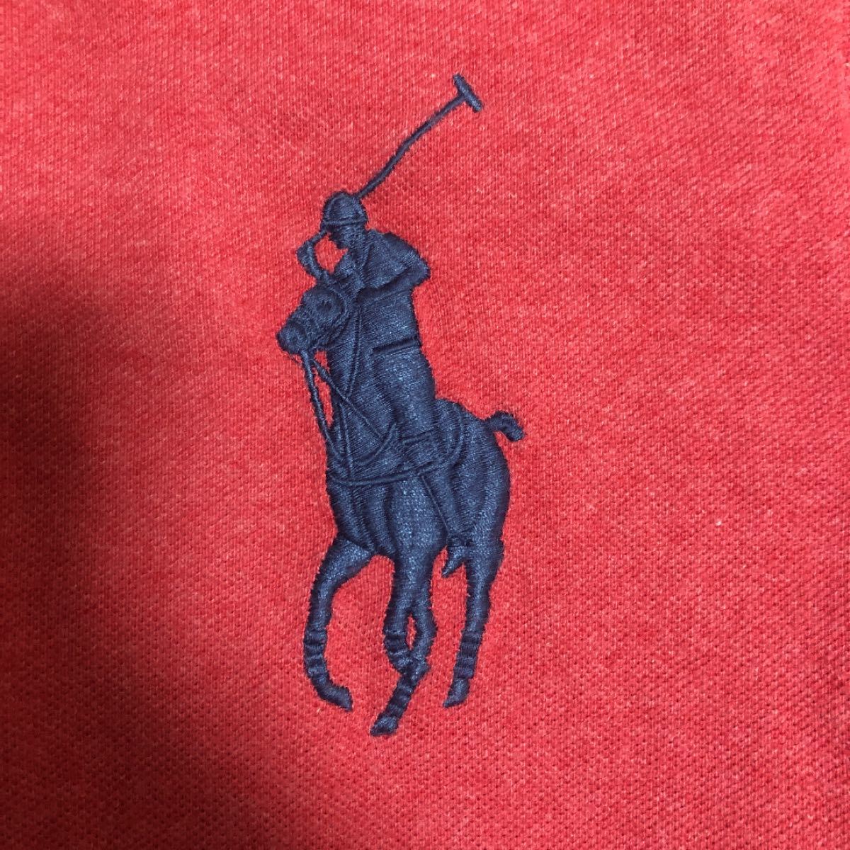 ラルフローレン　ポロシャツ　レディース M レッド　ビッグポニー RALPH LAUREN