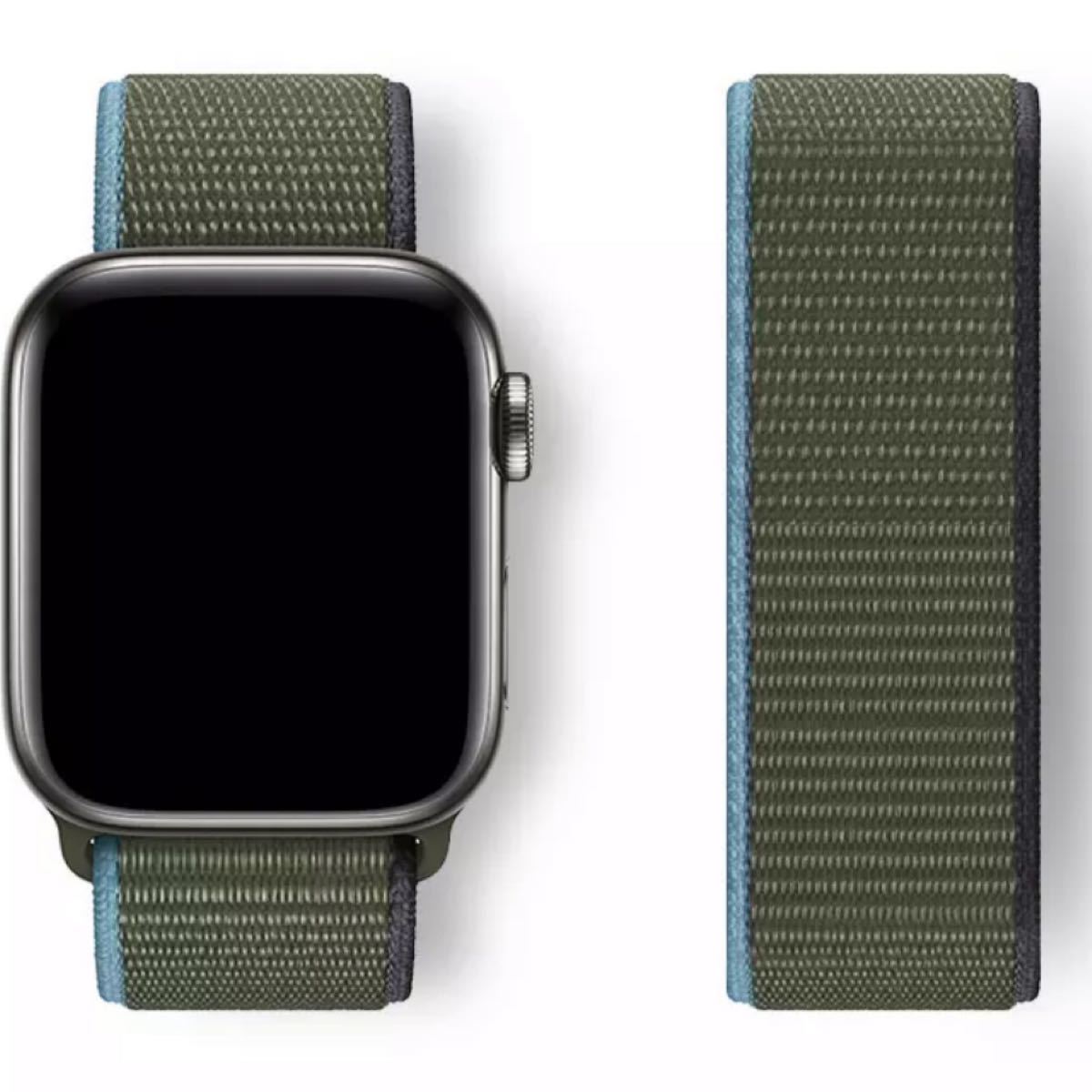 Apple Watch 42 44 45mm カーキ ナイロン バンド 当店在庫してます! 42 Apple Watch 42 44 45mm カーキ ナイロン バンド 当店在庫してます! 42
