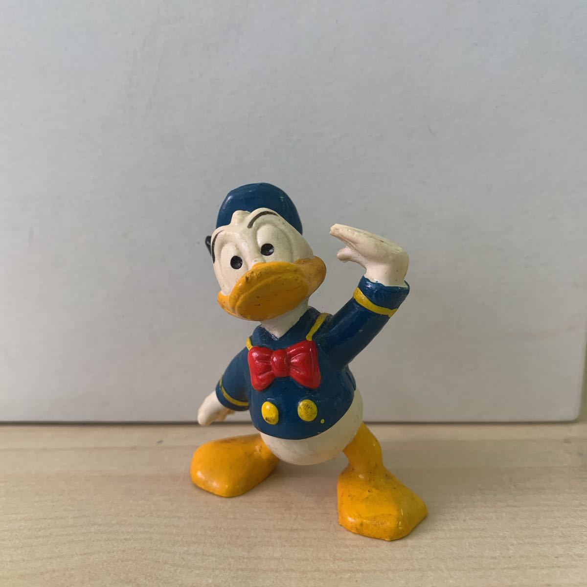 【希少】ディズニー ドナルドダック 1980's Bully PVCフィギュア 人形 Walt Disney Donald Duck_画像1