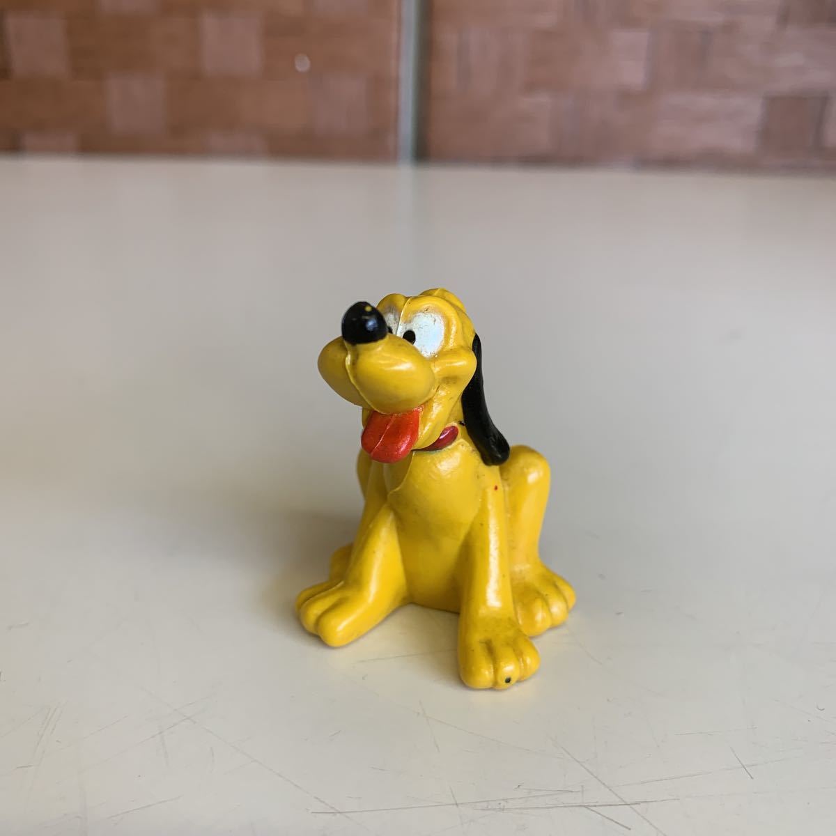【希少】ディズニー プルート 1980's PVCフィギュア 人形 Walt Disney Pluto PVC Figure ヴィンテージ ビンテージ 当時物_画像1