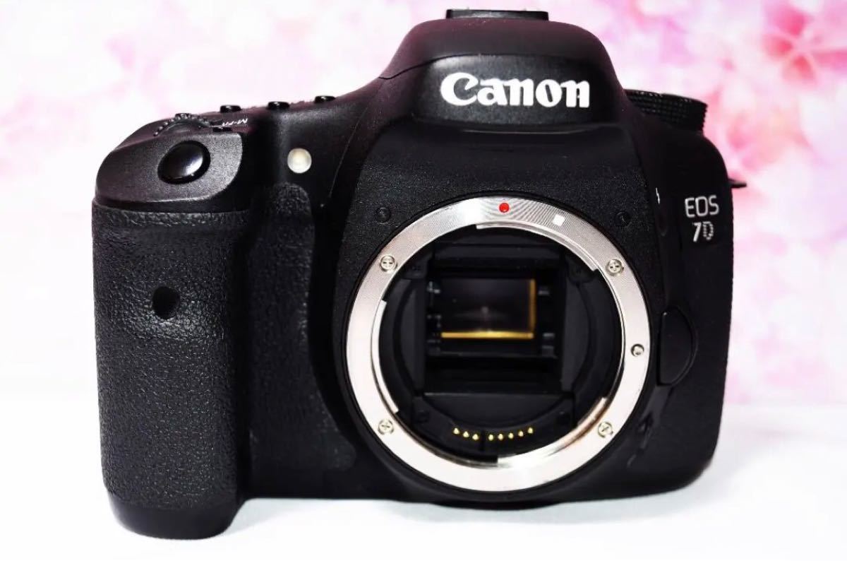 ☆極美品☆超高画質☆Canon EOS 7D トリプルレンズセット☆標準&望遠