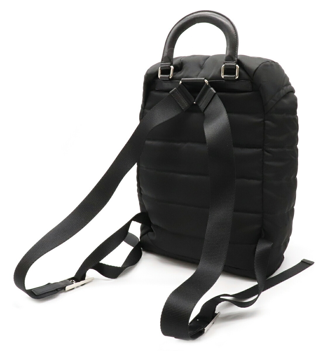 PRADA プラダ バックパック リュック リュックサック ナイロン レザー