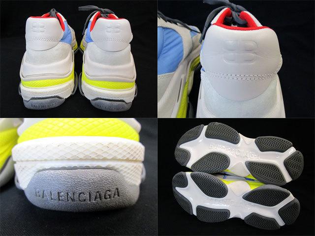 新品 BALENCIAGA バレンシアガ TRIPLE S Shoes スニーカー 27.5cm シューズ 42_画像4
