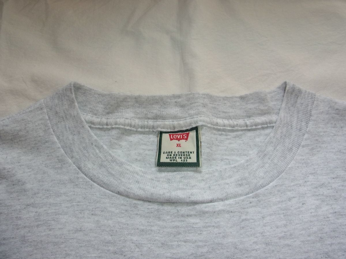 ☆美品☆ 90s USA製 ビンテージ LEVI STRAUSS & CO. リーバイス サドルマン ギャランティーチケット Tシャツ sizeXL ☆古着 501XX 80s OLD_画像3