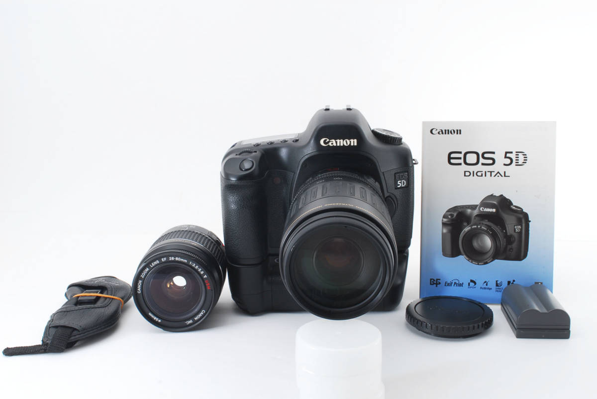 納得できる割引 Canon #828362 バッテリーグリップ+CFカード付 Wレンズセット 5D EOS - キヤノン - labelians.fr