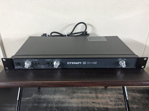 CROWN クラウン D45 / D-45 パワーアンプ MADE IN USA 名機