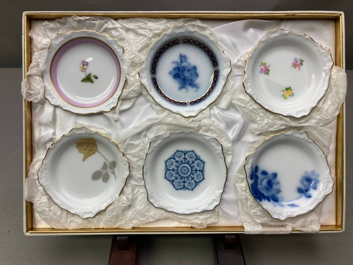 大倉陶園 陶器 小皿 6枚セット 花柄 未使用 | isn-india.org