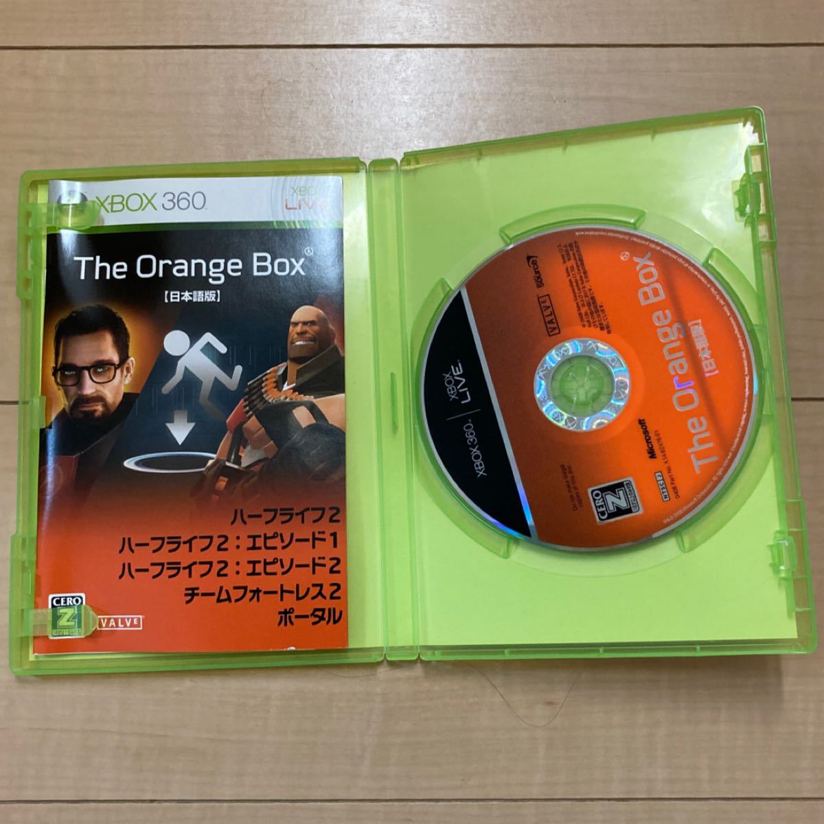 xbox360用ソフト The Orange Box ザ・オレンジボックス