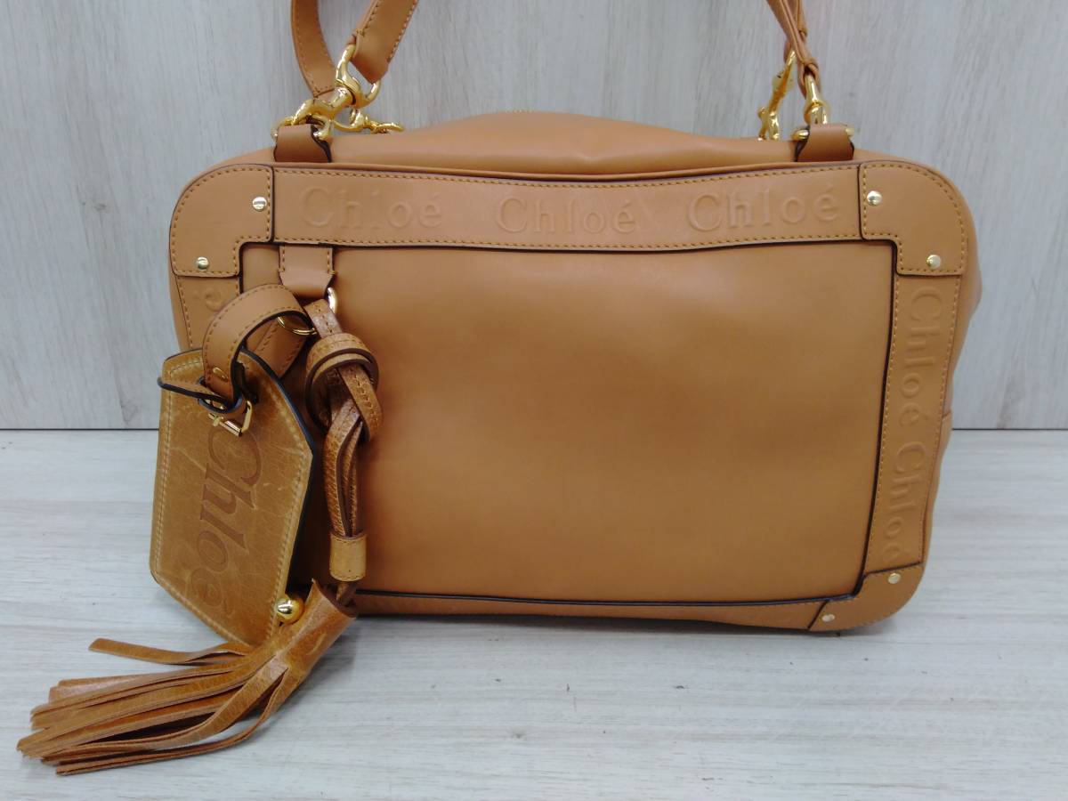 クロエ Chloe/トートバッグ ライトブラウン