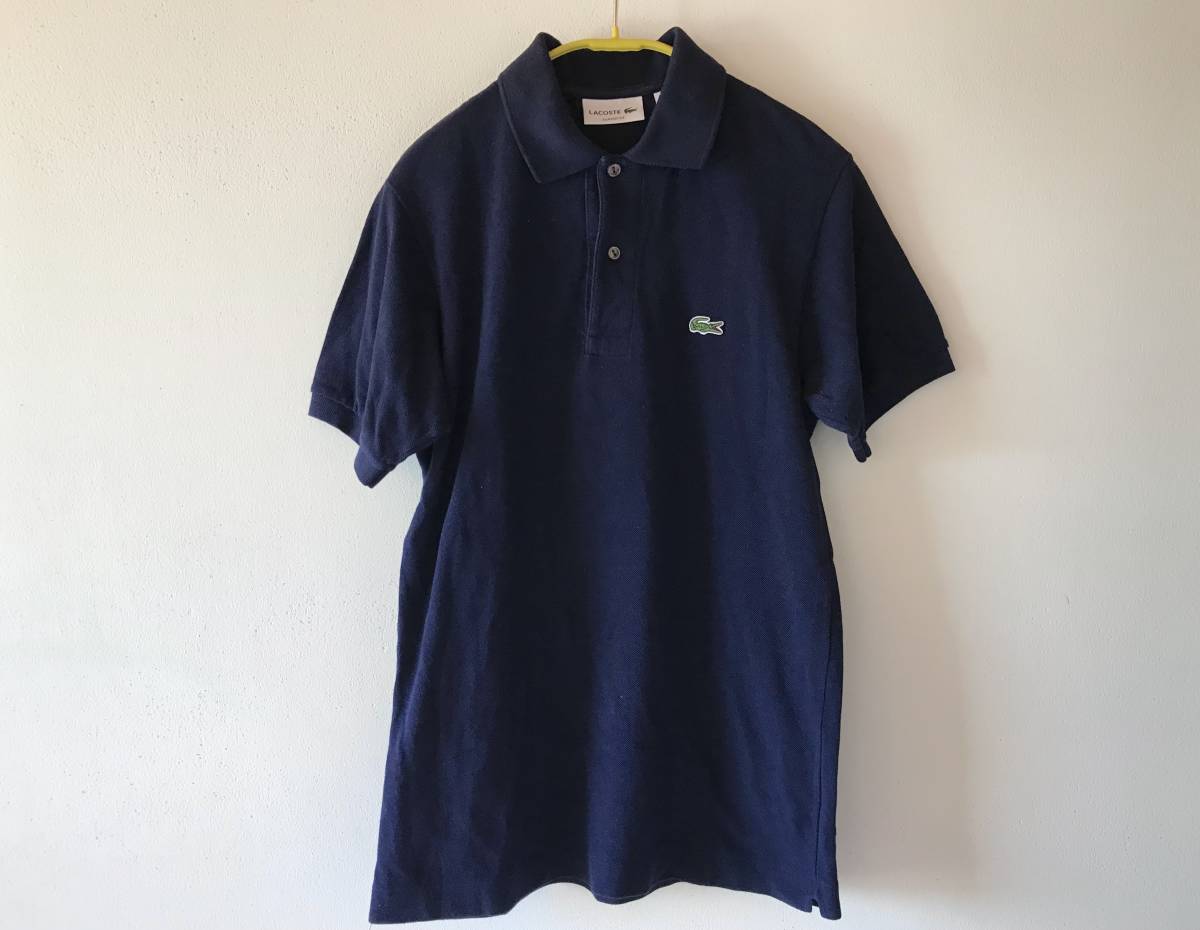 極美品◎LACOSTE ラコステ CLASSIC FIT 鹿子ポロ ポロシャツ F8455