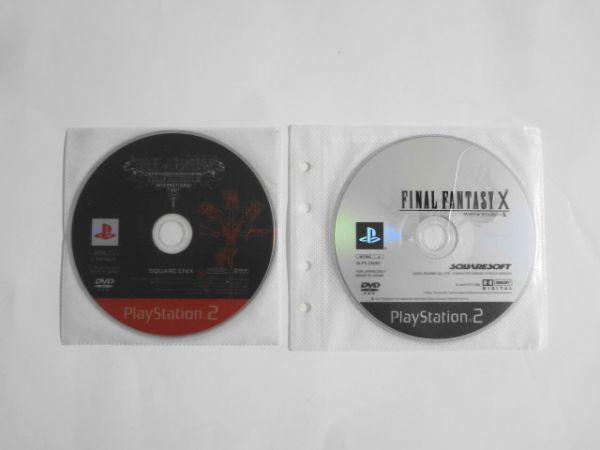 送料無料 即決 ディスクのみ ソニー sony PS2 プレステ2 ファイナルファンタジー 10 10-2 ダージュ オブ ケルベロス 7 セット ゲーム Y774