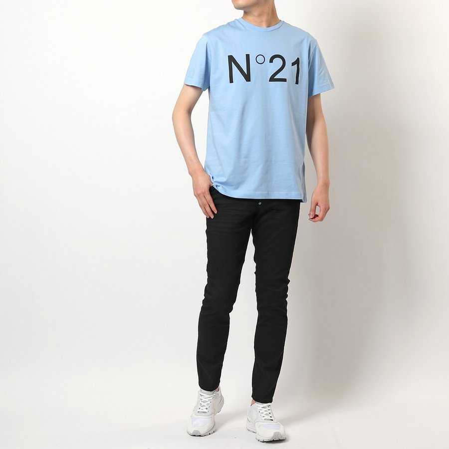 【お取り寄せ】 N°21 未使用 ヌメロ Tシャツ 半袖 ヴェントゥーノ 文字、ロゴ