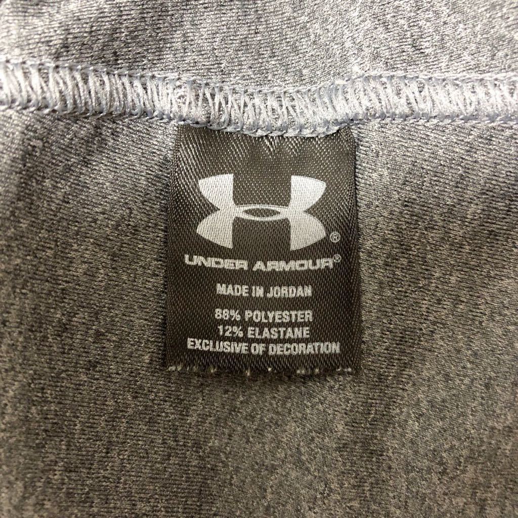 UNDER ARMOUR アンダーアーマー 半袖 Tシャツ コンプレッションシャツ レディース XSサイズ グレー heat gear_画像4