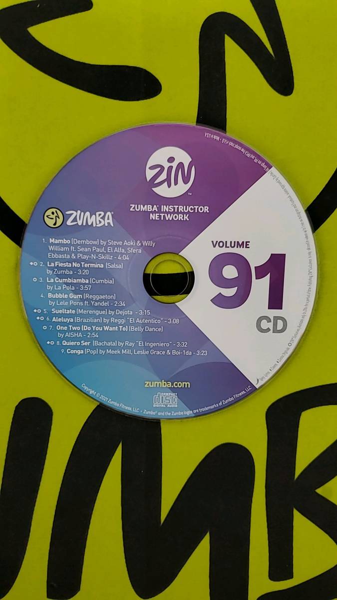 ZUMBA ZIN68 CDとDVD - スポーツ・フィットネス