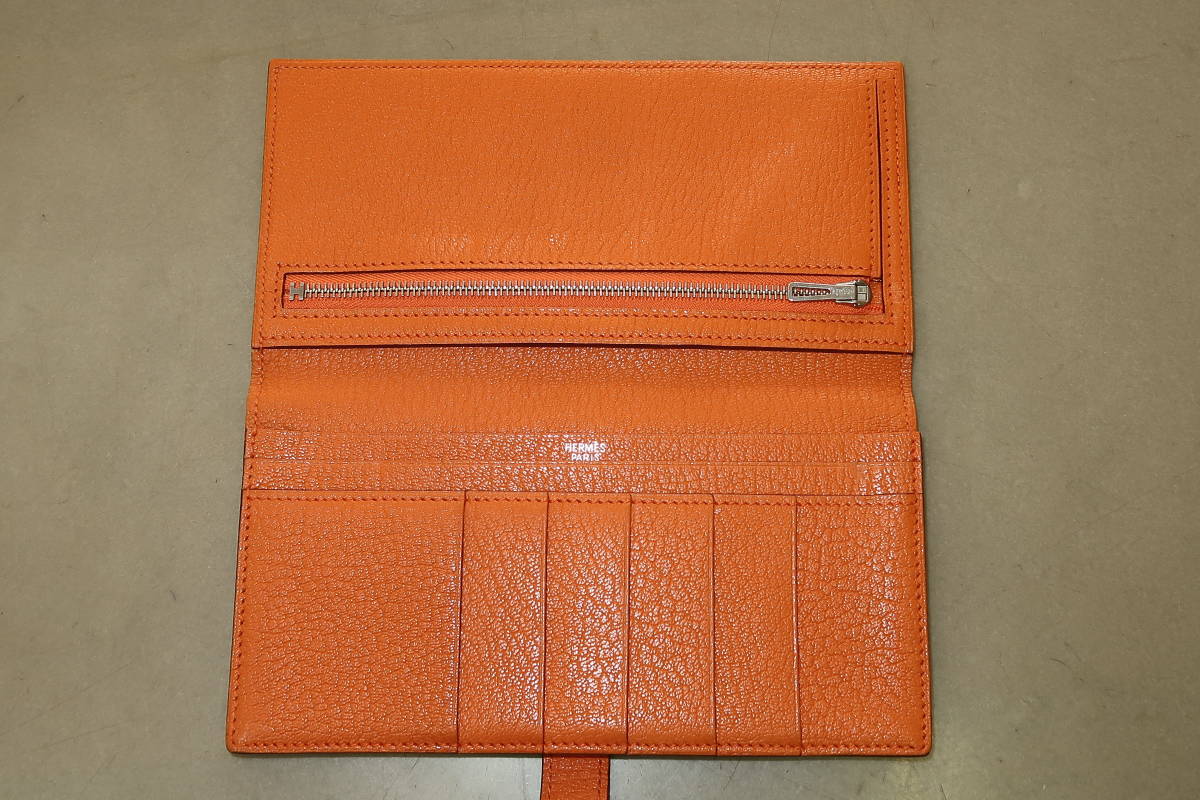 ♪♪Hermes エルメス ベアン 長財布 □M刻印♪♪_画像5