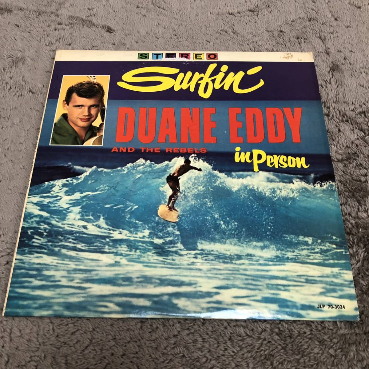 Duane Eddy The Rebels デュアンエディ ザレベルス Surfin サーフィン Us盤 Lp レコード Jlp70 3024 洋楽ロックポップス 日本代购 买对网
