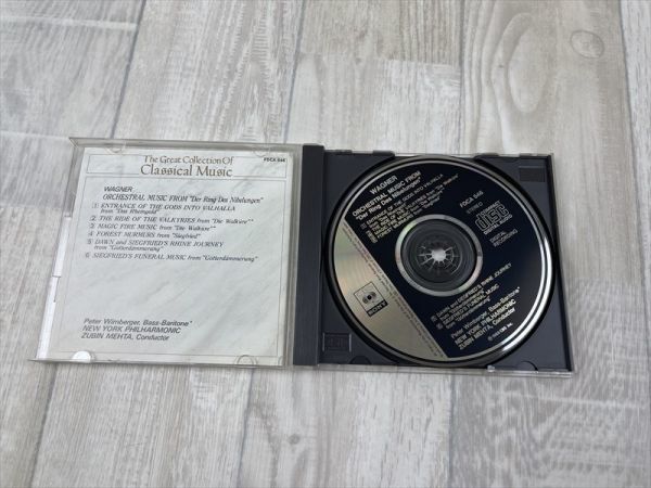 お470　CD ワーグナー「ニーベルンクの指環」管弦楽曲集 THE GREAT COLLECTION OF CLASSICAL MUSIC_画像5