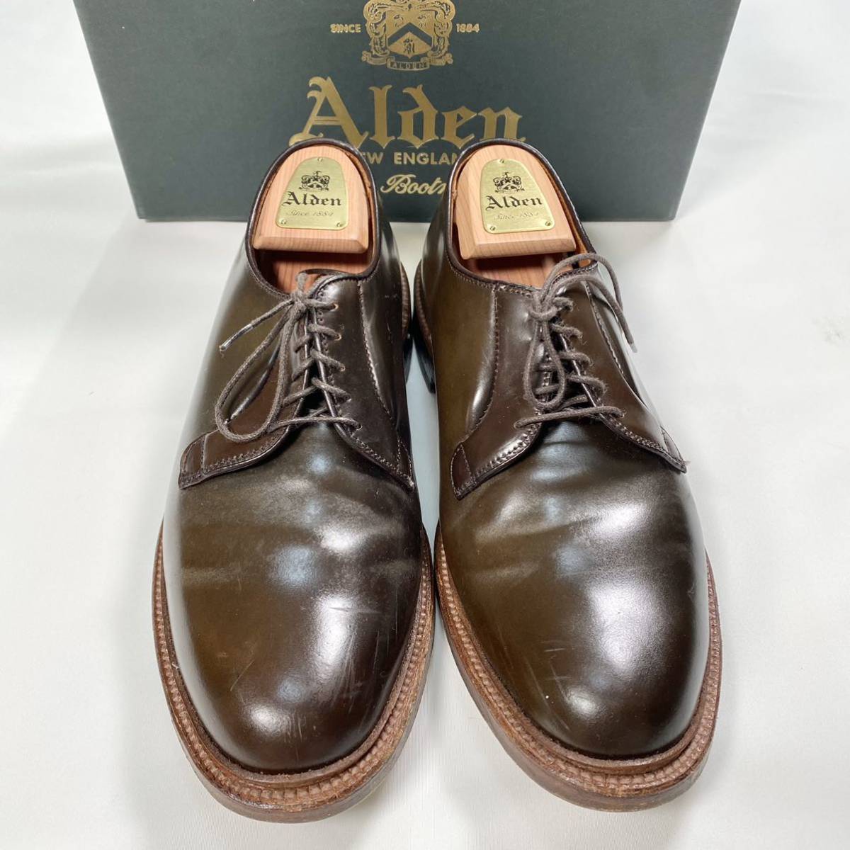 Yahoo!オークション - 【美品】Alden Cigar Cordovan オールデン Yahoo!オークション - 【美品】Alden Cigar Cordovan オールデン