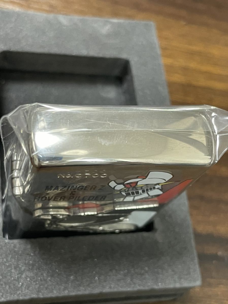 zippo MAZINGER Z NO.1 限定品 マジンガーZ 1999年製 立体メタル ホバーパイルダー 永井豪 兜甲児 シリアルナンバー 希少番号 NO.0700 5