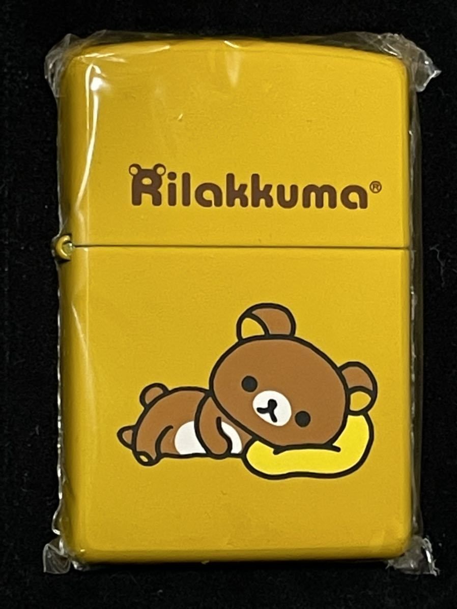 zippo リラックマ 限定500個 限定品 イエロー Rilakkuma 2004年製 SAN-X コンドウアキ コリラックマ シリアルナンバー NO.061/500