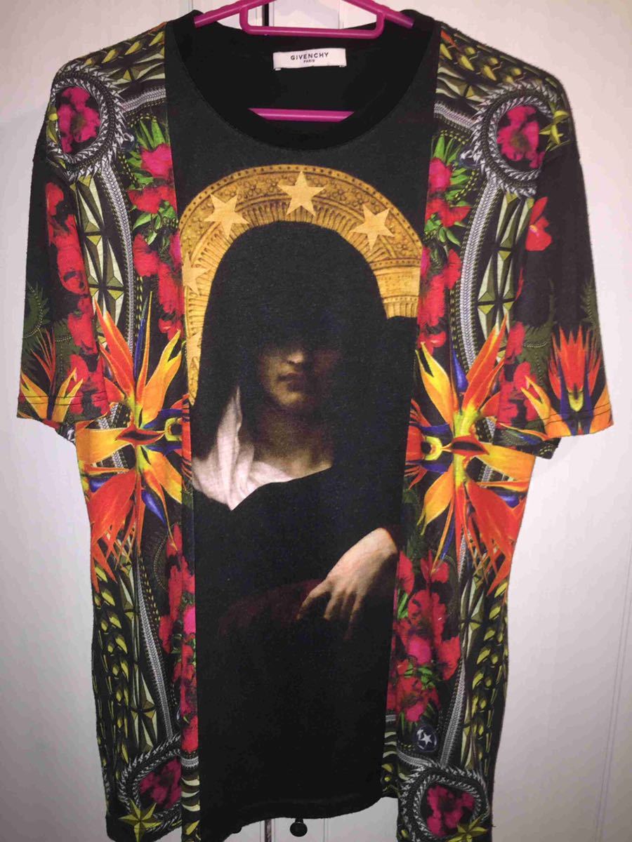 正規 13AW GIVENCHY ジバンシー ジバンシィ マリア 極楽鳥花 総柄