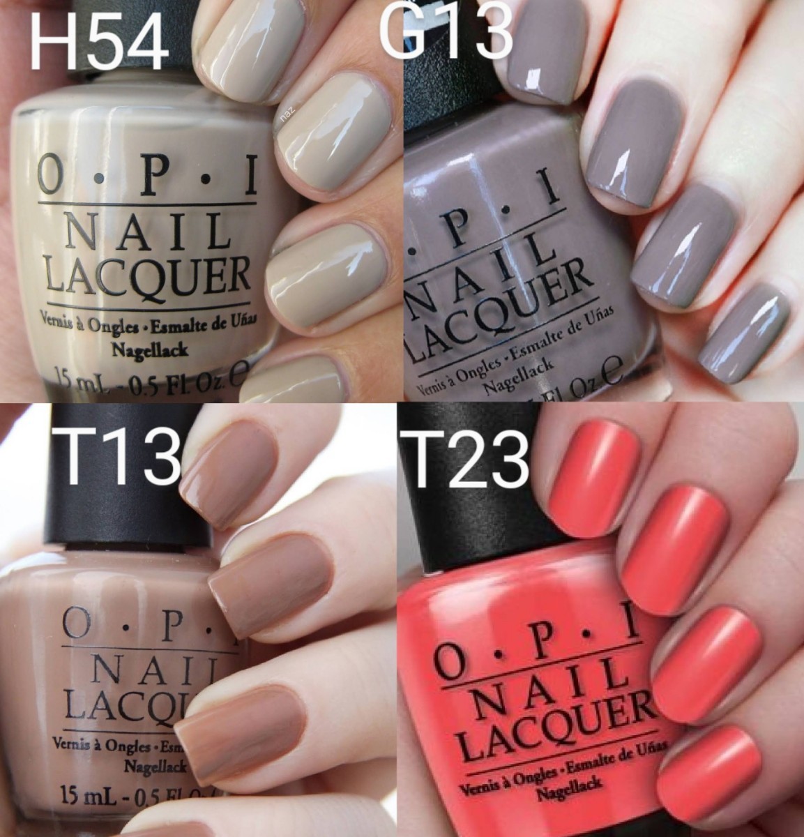 OPI　ネイルラッカー　15ml × 10本セット