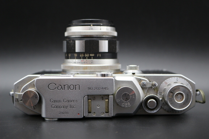 Canon II D modified (2D modified ) type / Canon Lens 50mm f=2.8 / film camera / Old lens / Canon / old /[ junk ]