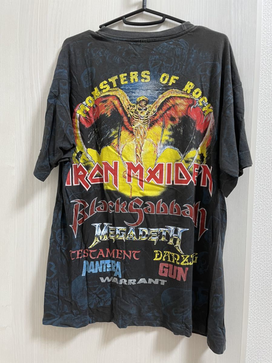 超激レア 90s megadeth 総柄 バンドtシャツ