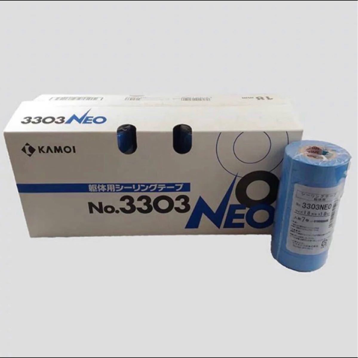 未開封 未使用品 KAMOI カモ井加工紙 躯体用シーリングテープ 21mm×18m 60巻入り No.3303-NEO 【SEAL限定商品】 未開封 未使用品 KAMOI カモ井加工紙 躯体用シーリングテープ 21mm×18m 60巻入り No.3303-NEO 【SEAL限定商品】