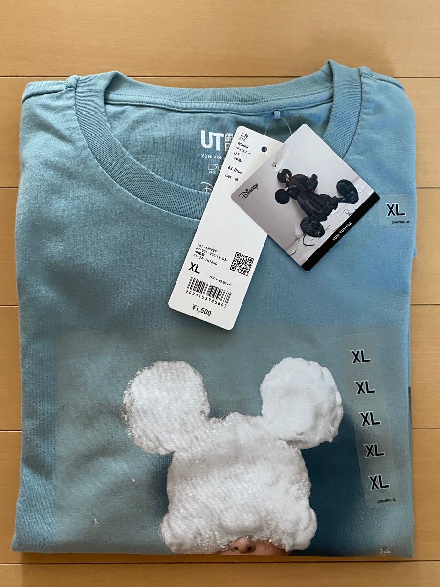 Paypayフリマ Uniqlo ユニクロ ディズニー コラボut グラフィックｔシャツ 吉田ユニ Xl