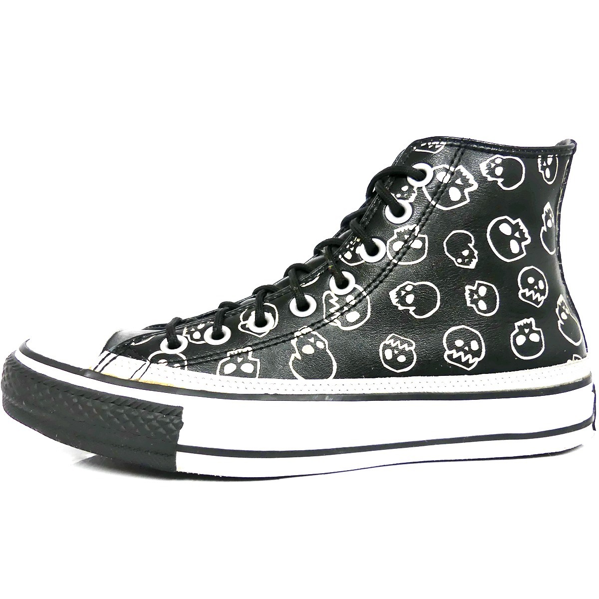 即決 CONVERSE 25cm レザーハイカットスニーカー コンバース メンズ 6 即決 CONVERSE 25cm レザーハイカットスニーカー コンバース メンズ 6