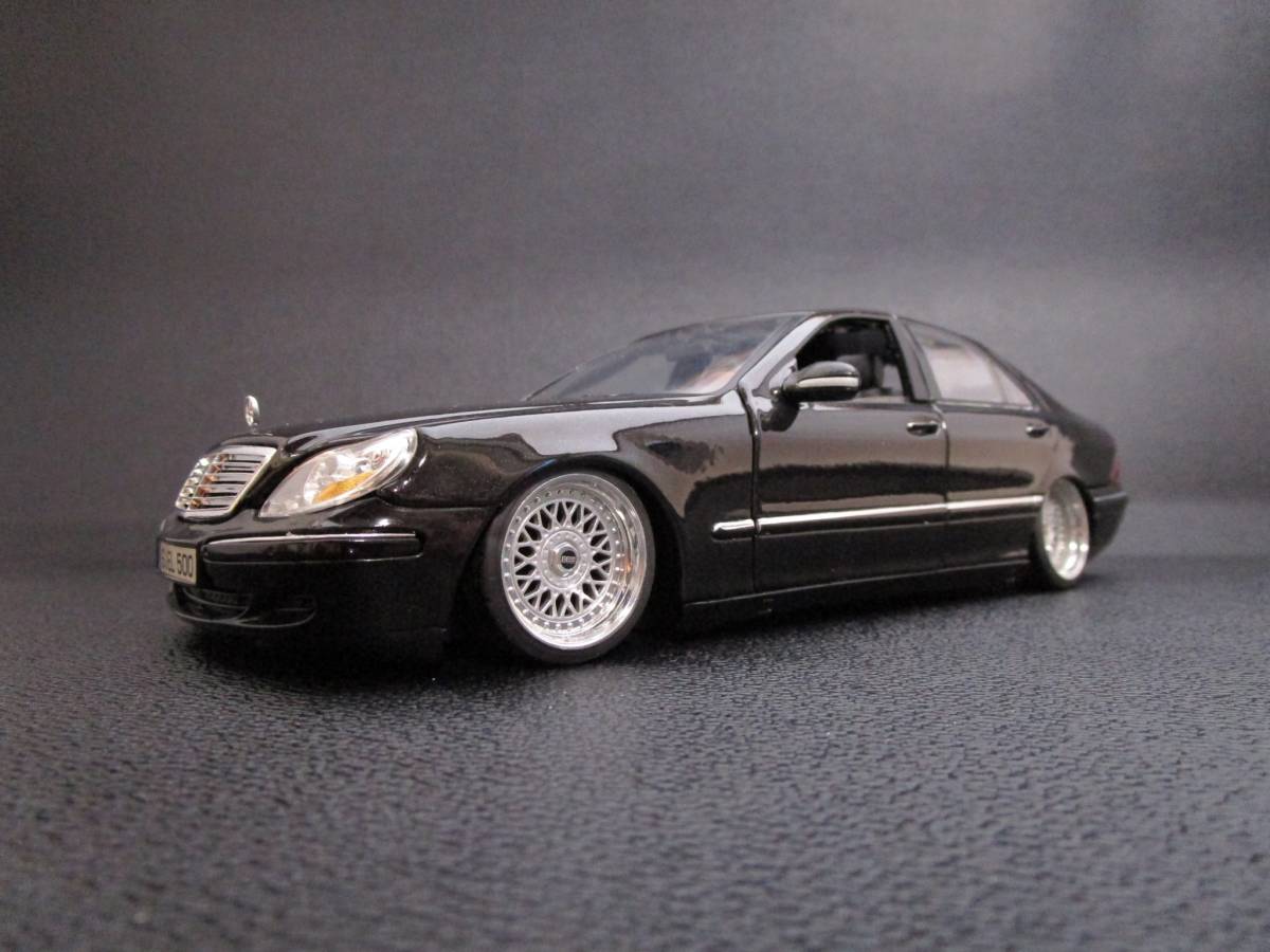 1/18 メルセデス べンツ Sクラス 後期 W220 カスタム | realme.qtouch