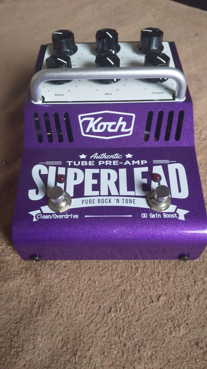 KOCH SUPERLEAD 真空管ペダル | nort.swiss